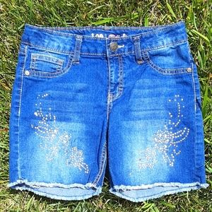 Lee Denim Rhinestone shorts